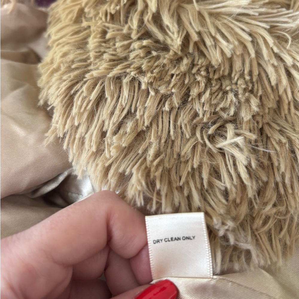 Double Zero Women's Teddy Jacket - Cream - Picture 6 of 6